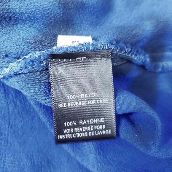 NWT Patterson J Kincaid Tie-dye Layered Sun Dress Blue Ombre - Picture 12 of 13